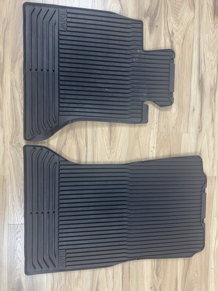 Genuine BMW 5 Series 2009-2016 Floor Mat Set & WeatherTech Trunk Liner in Pristine Condition