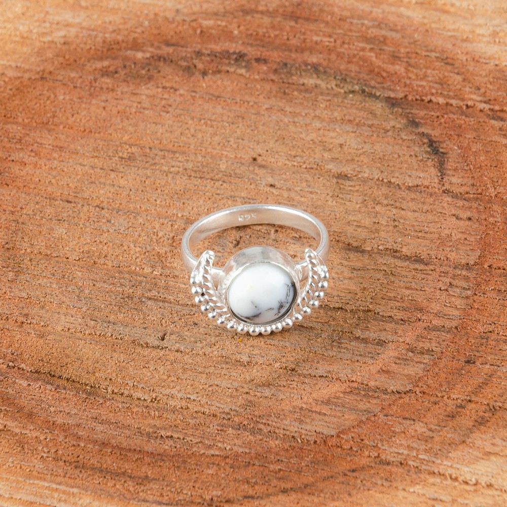 Natural Dendrite Opal Band Statement Ring Jewelry Size All Size Sterling Silver