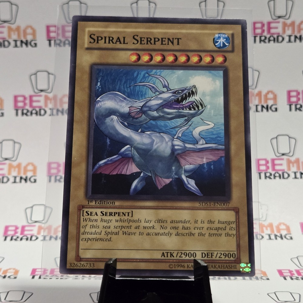 Spiral Serpent 5DS1-EN007 2008 5Ds Starter Deck 1st Edition