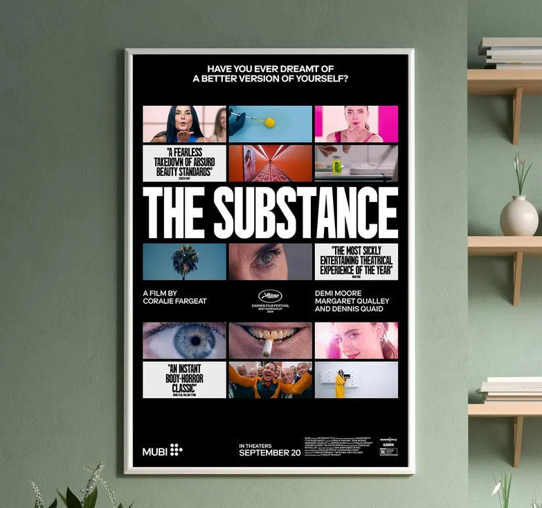 The Substance Movie Posters | High Quality Printing | Material | Movie