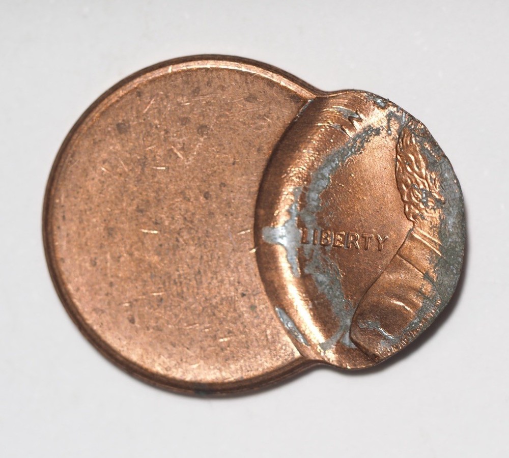 Off-Center Lincoln Memorial Penny Mint Error Coin