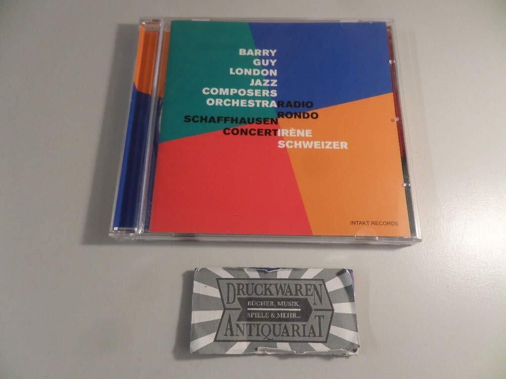Barry Guy Schaffhausen Concert/Radio Rondo (CD)