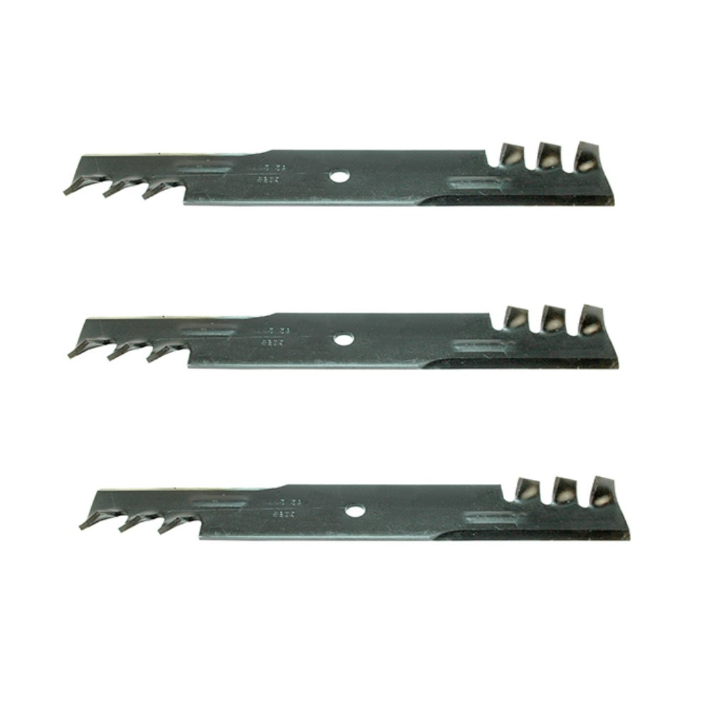 1-303146 Qty 3: Toothed Mower Blade Fits Exmark Laser Z Laser Z HP TURF TRACER
