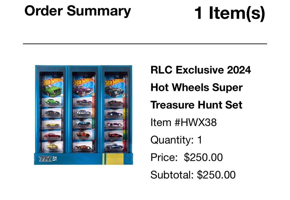 Hot Wheels RLC Exclusive 2024 Hot Wheels Super Treasure Hunt Set - CONFIRMED  ✅