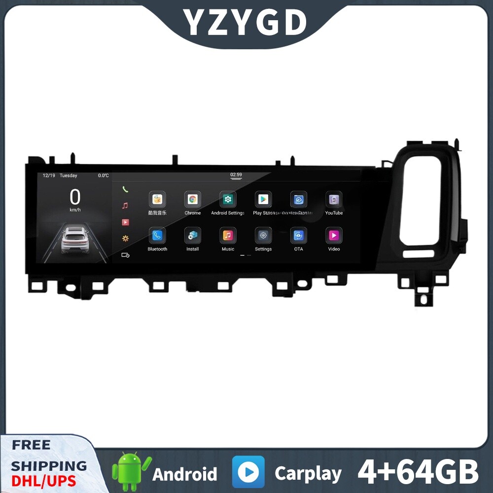 For Porsche Cayenne 2024 Co-pilot Entertainment Car Radio LHD Multimedia Display