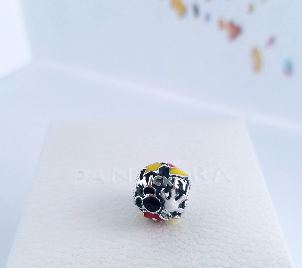 New Pandora Authentic Disney Mickey Mouse Bodyparts Charm