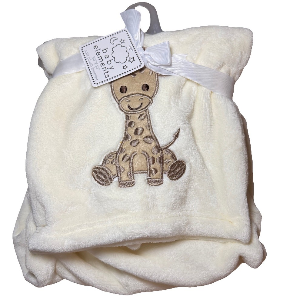 Plush Giraffe Cozy Soft Baby Blanket Unisex