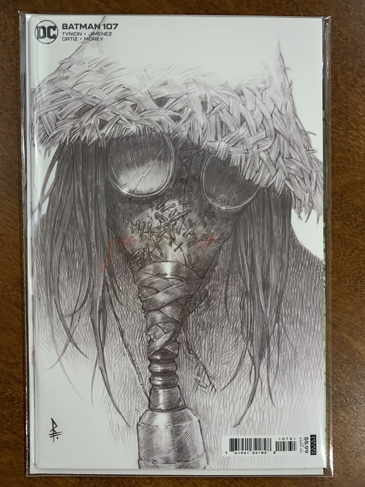 Batman #107 1:25 Federici Variant Scarecrow Cover DC Comics