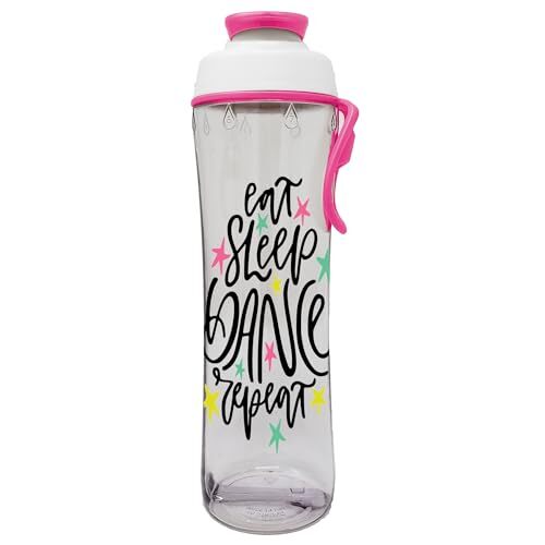 Dance Water Bottle | 24oz BPA-Free Reusable Water Bottles with Chug Cap & Car...
