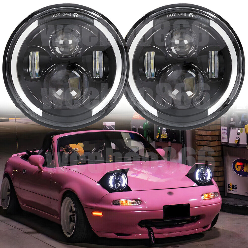 2x For Mazda Miata MX-5 MX5 1990-1997 DOT 7