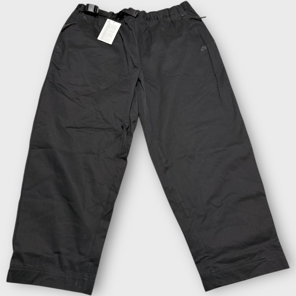 Nike Tech Pack Woven Unlined Black Sneaker Pants Mens size XXL DM5547-010 New