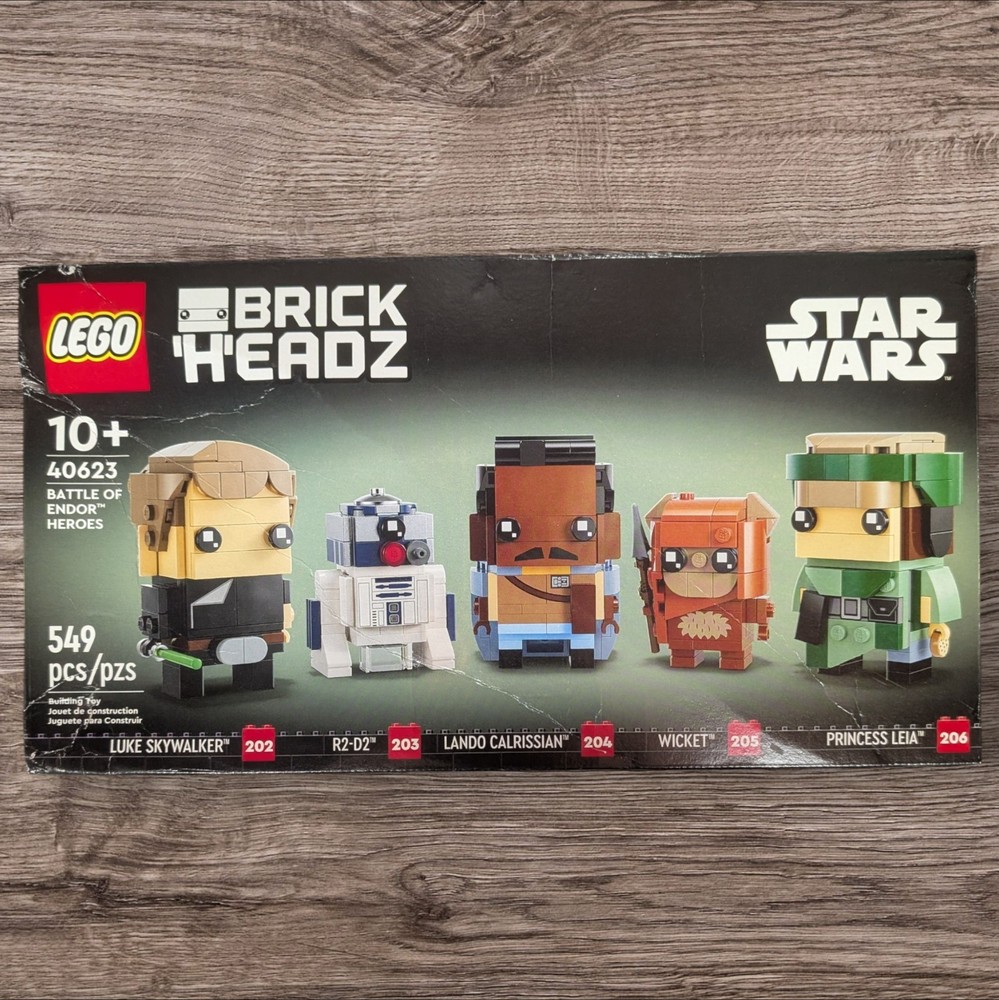 Lego 40623 Brickheadz Star Wars Battle of Endor - New Sealed Retired Damaged