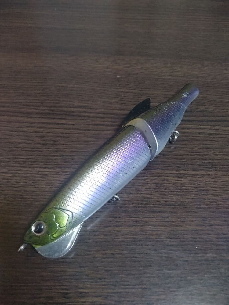 Evergreen ESDRIVE Dark Rainbow Hard Lure for Sea Bass Drift Fishing