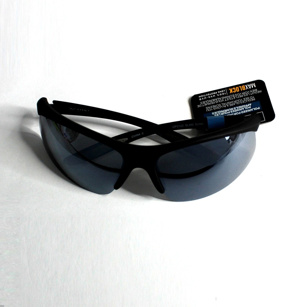 Foster Grant Mens Polarized Sunglasses Black 100% UVA UVB Protection for Digital Screens