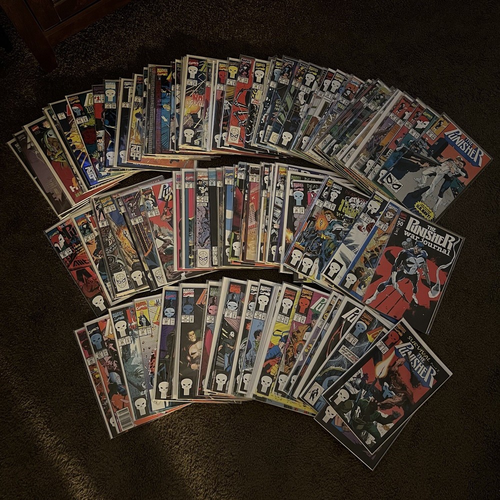 PUNISHER 121 COMIC LOT | WAR ZONE | WAR JOURNAL | 2099 | MARVEL | NO DUPLICATES