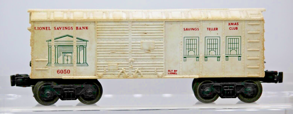 Lionel 6050 Lionel Savings Bank Box Car W/Coin Slot BLT by Lionel 1961 Post War