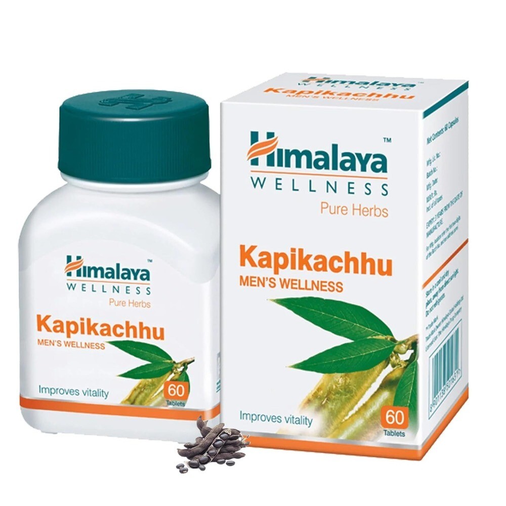 10 Himalaya 100% Pure Herbs Kapikachhu Tablets for Men’s Sexual Health, 60 Count Each