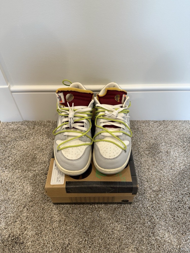 Off White Dunk Low Lot 8 - Size 11