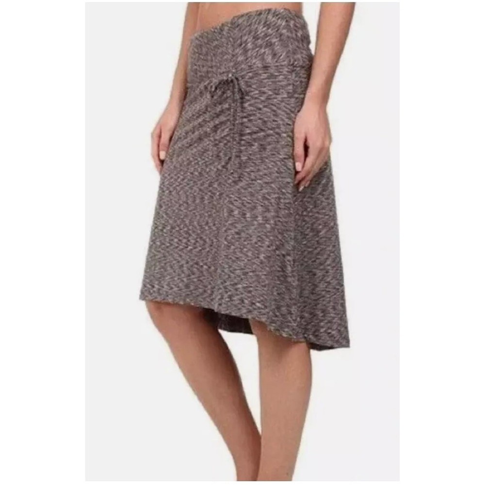 The North Face Cypress Gray Womens Large Soft Skirt 34Wx21L EUC