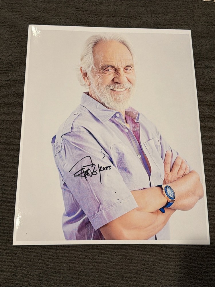 Tommy Chong Signed Autographed 8.5 X 11 Photo Cheech & Chong