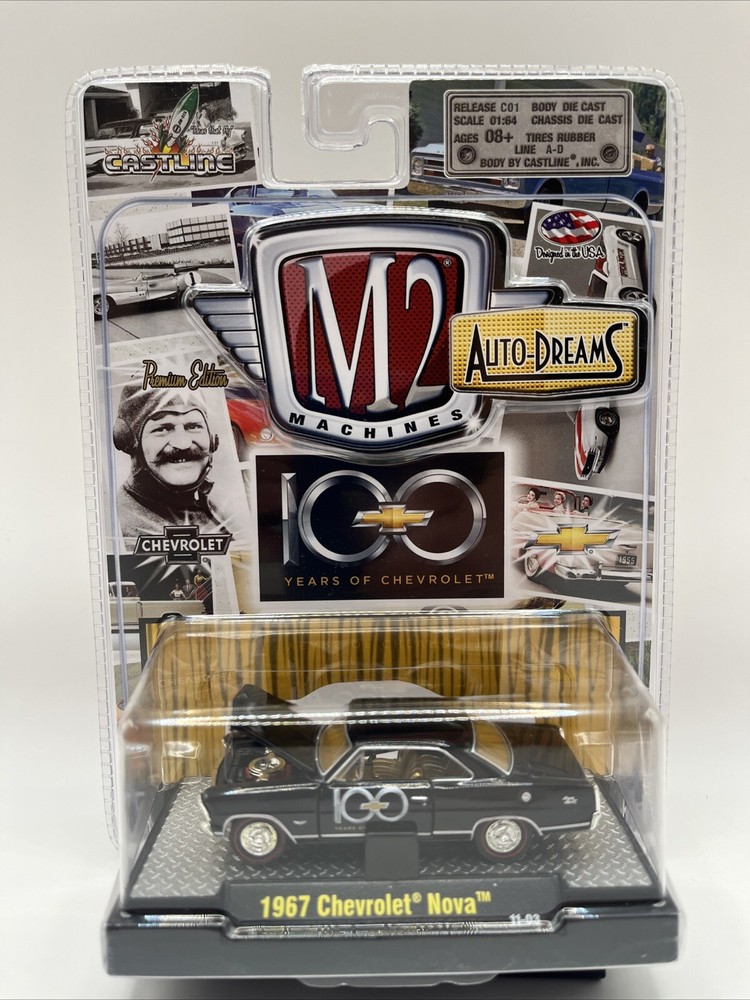 M2 Machines Premium Edition Auto-Dreams 1967 Chevrolet Nova 1:64 Diecast