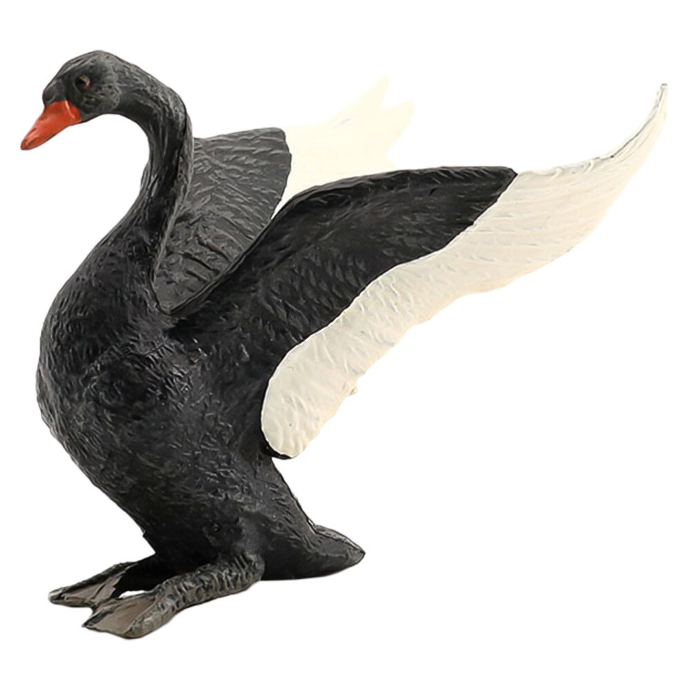 Swan Model Adorable Statue for Kids Simulation Figurine Child