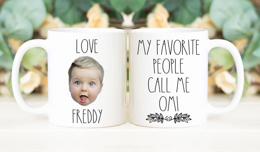 My Favorite People Call Me Omi Coffee Mug Custom Face Mug Personalized With
