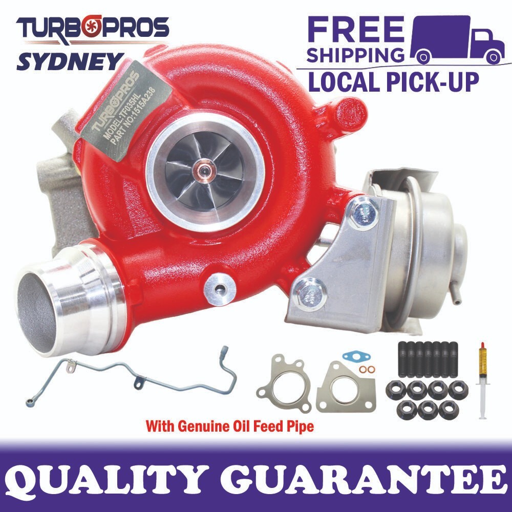 High Flow Turbo & Genuine Oil Feed Pipe for Mitsubishi Outlander 4N14 2.2L Diesel