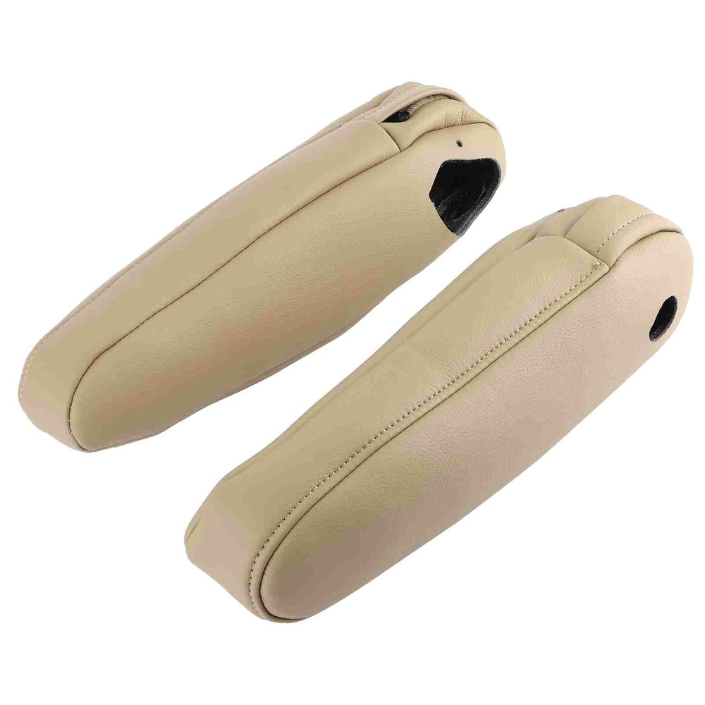 Beige Synthetic Leather Car for SEAT Armrest Covers for SUV 2003 to 200