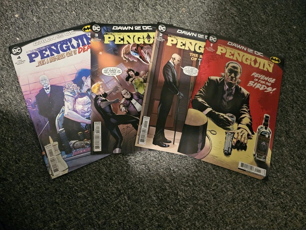 Penguin 1 2 3 4  Complete Comic Lot Run Set Tom King DC NM