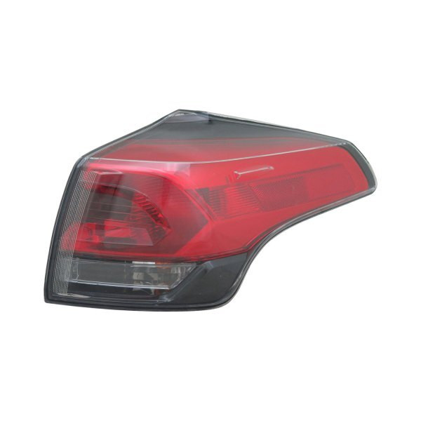 16-18 Toyota RAV4 Passenger Side Outer Red Clear Tail Light Brake Lamp