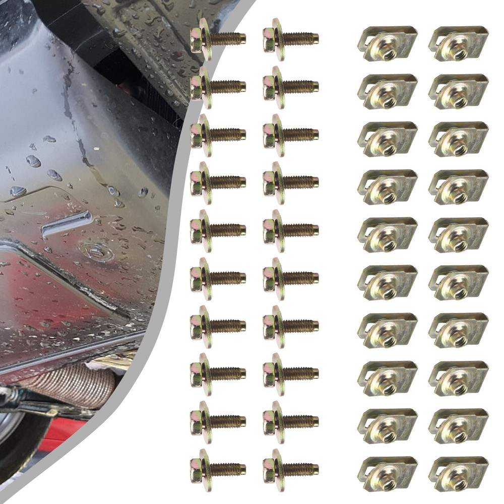 Body Bolts U-Nuts Clips Car Styling Clips Engine Bottom Retainers Fasteners