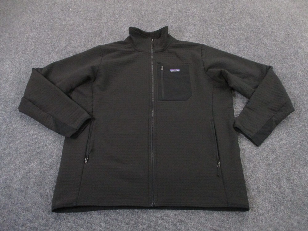 Patagonia Mens 2XL Black R2 Techface Fleece Jacket Regulator 83625