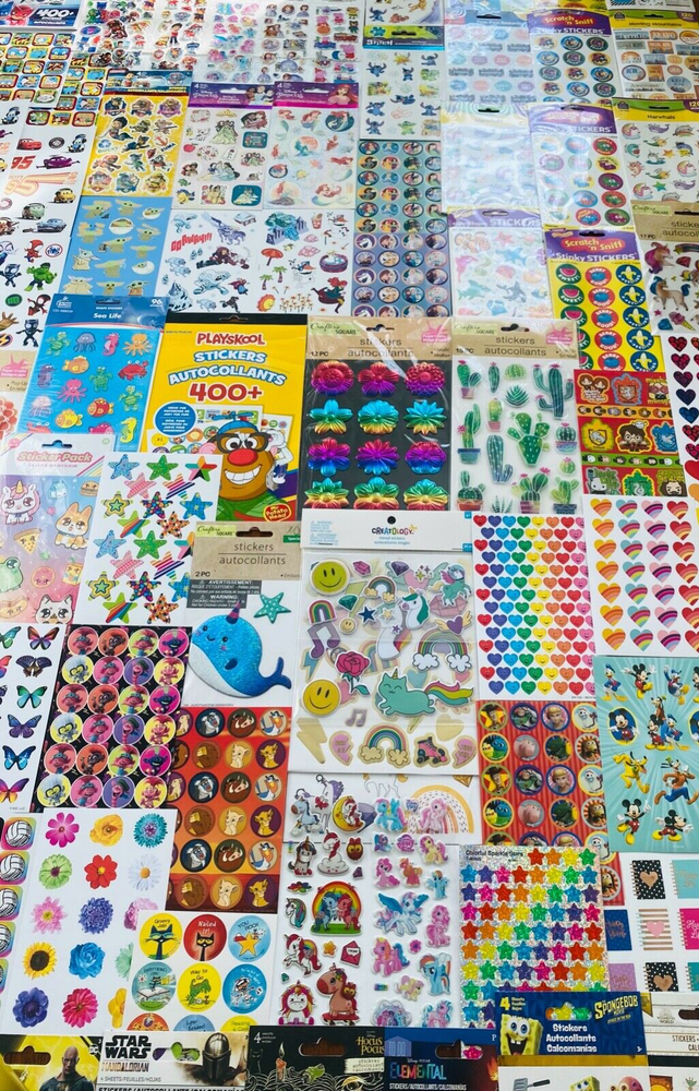 775+ Scrapbooking Stickers from Creative Memories K & Co Sandylion Jolee's Boutique