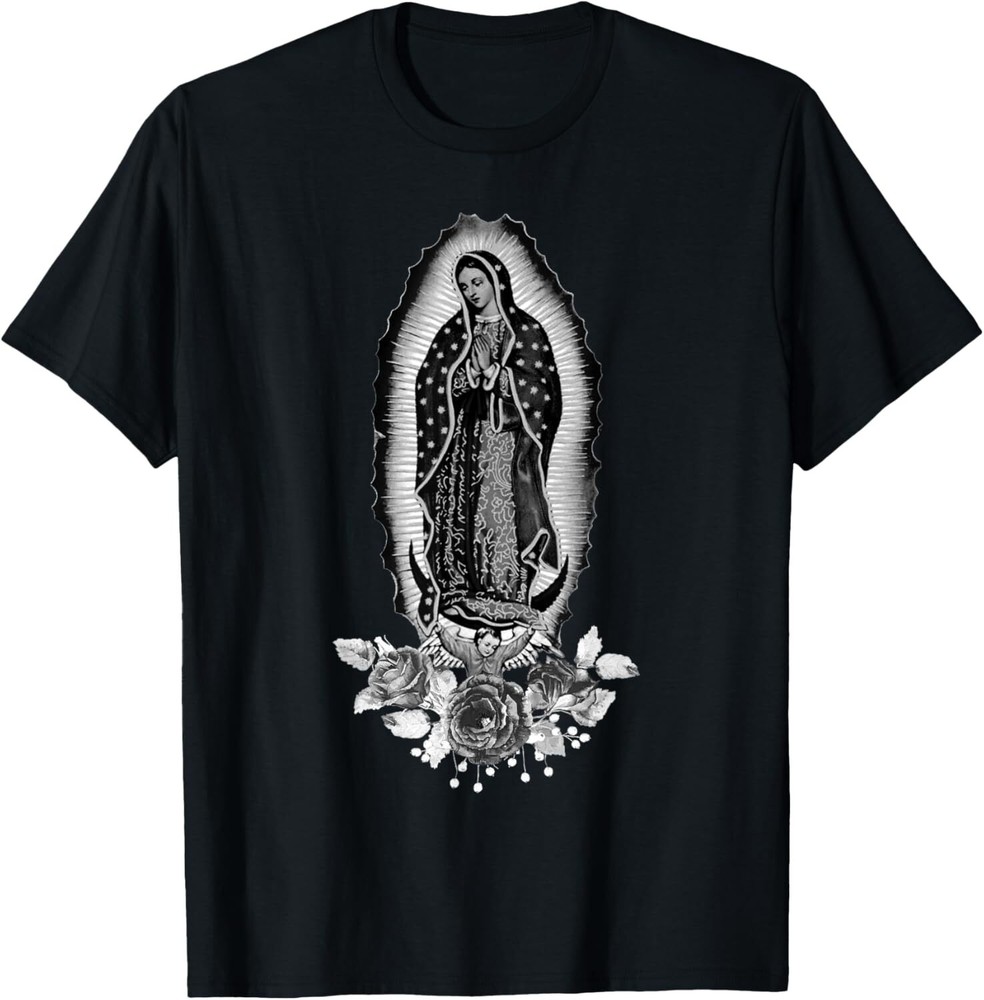 Our Lady Virgen De Guadalupe Virgin Mary T-Shirt Hoodie