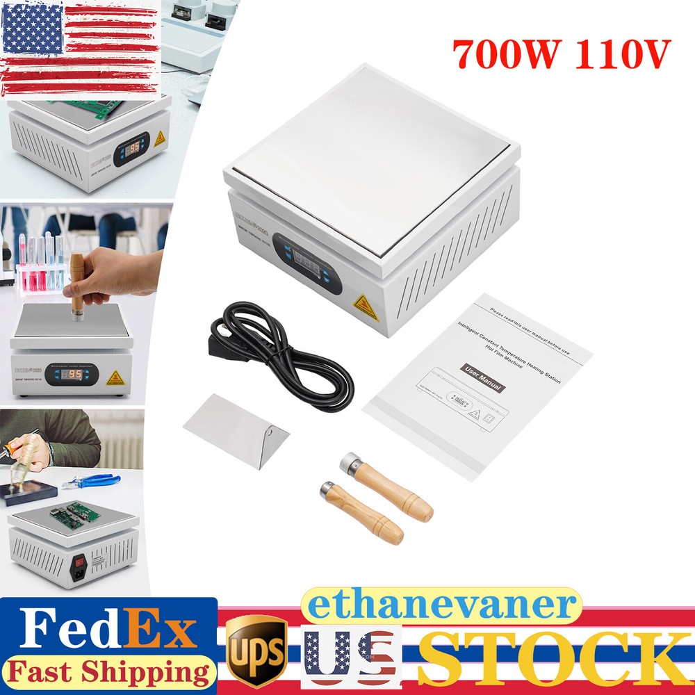700W 110V Electric Soldering Hot Plate Microcomputer Preheating Welder Hot Plate