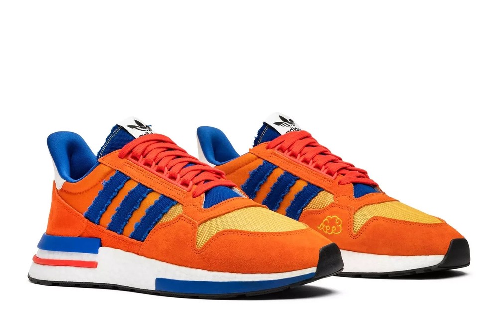 Size 10 Mens - Adidas Dragon Ball Z x ZX 500 RM Son Goku - Original Box
