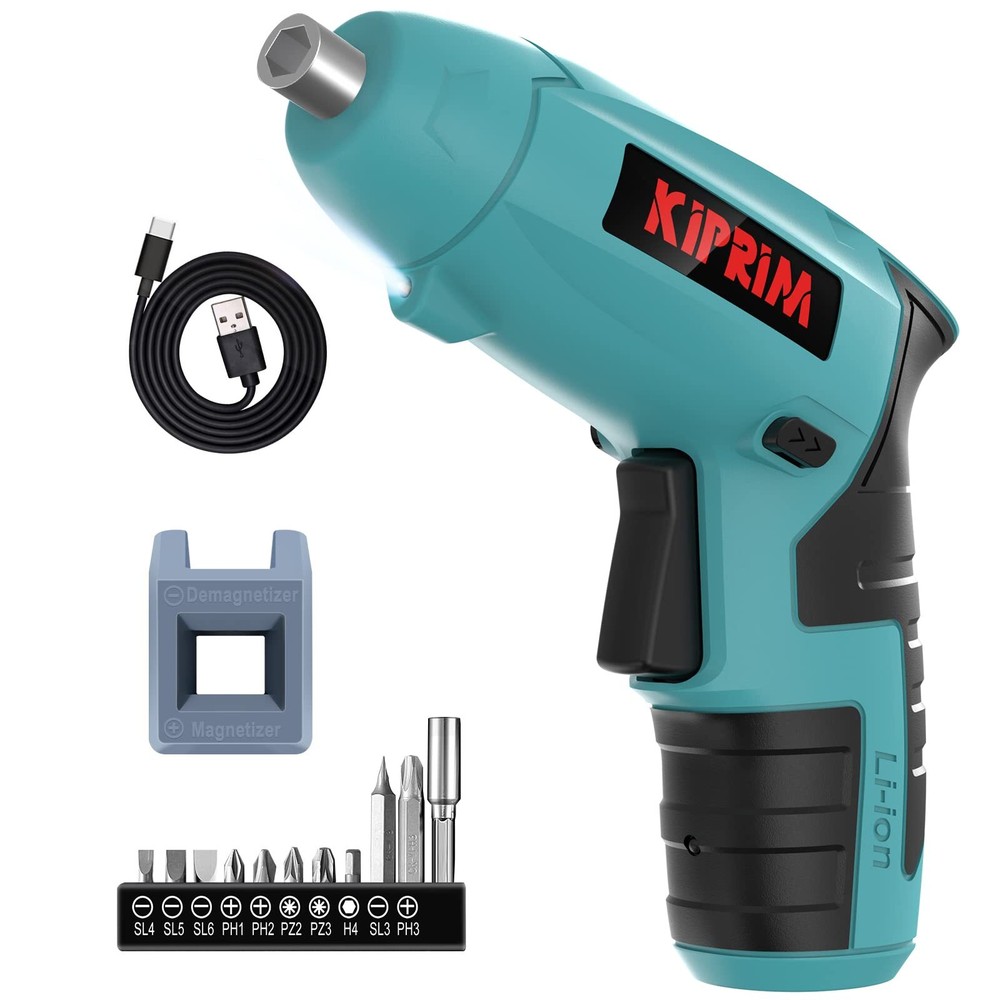 Compact 4V Cordless ES3 Screwdriver with Rechargeable Battery Tool
