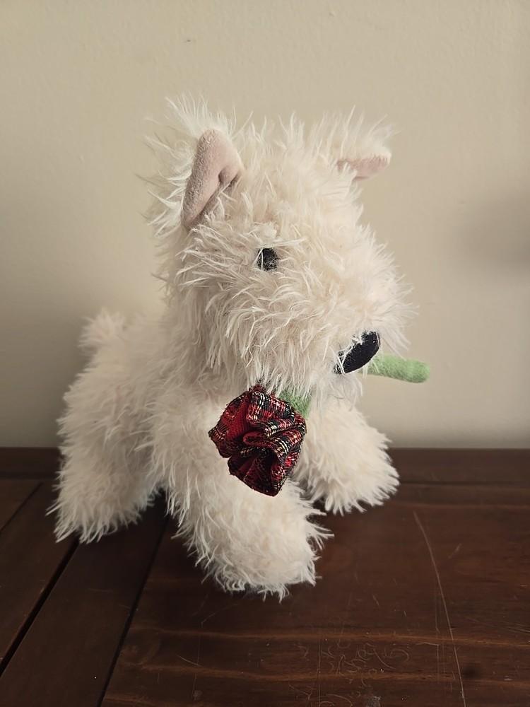 Jellycat Munro Scottie Dog 'Love You' - AUTHENTIC - 10