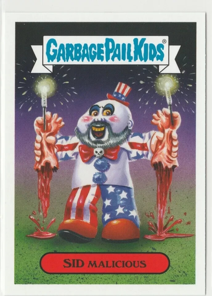 Sid Malicious #5b Garbage Pail Kids GPK 2019 Revenge of the Oh Horror-ible