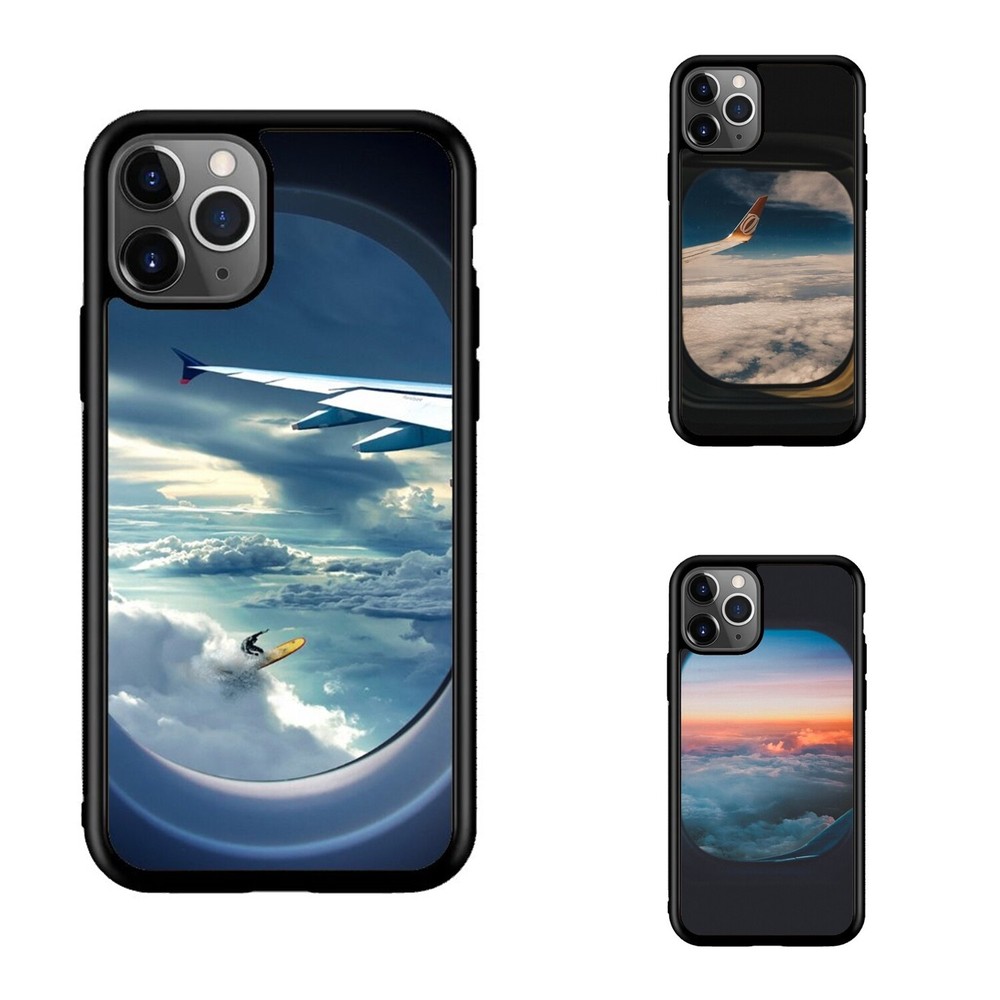 porthole aircraft Plane For Apple iPhone Samsung Galaxy Motorola Shockproof Case