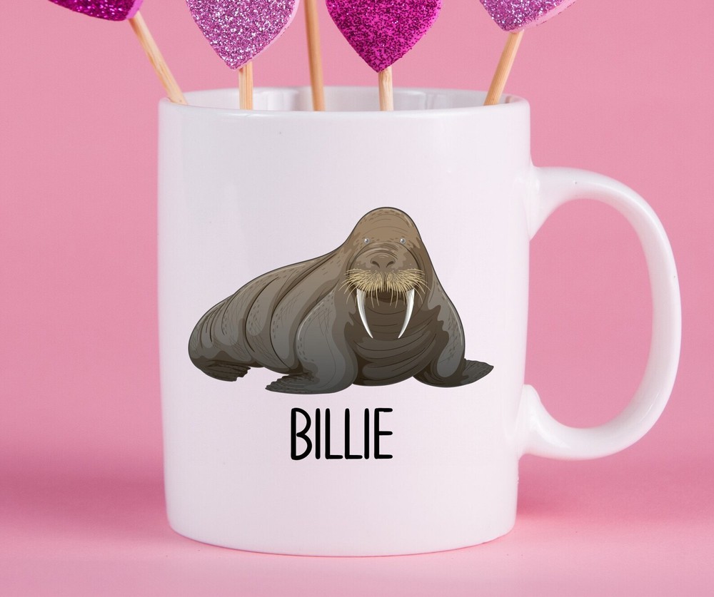 Personalized Walrus Mug Walrus Gift Ideas Walrus Cup Gifts For Walrus Lovers