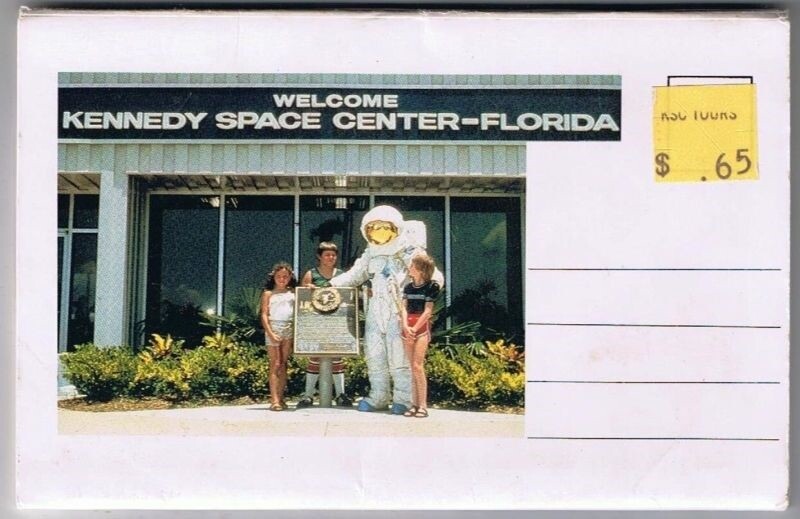 Cape Canaveral Postcard Booklet Kennedy Space Center 12 Views