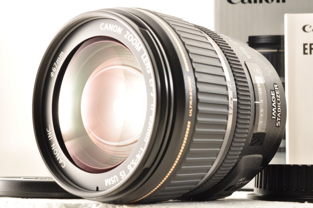 Canon EF-S 17-85mm f/4-5.6 IS USM Zoom Lens w/Box *Near Mint* From Japan #3797