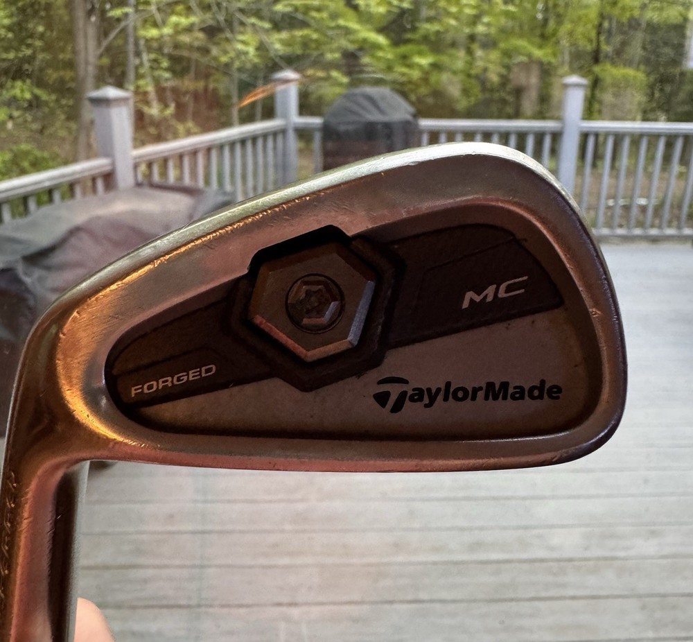TaylorMade MC Forged 6 Iron Steel Shaft Stiff LH