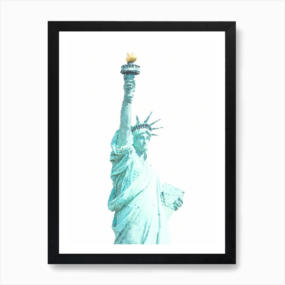Statue Of Liberty 55 Art Print Framed Wall Art Poster Canvas Print Picture