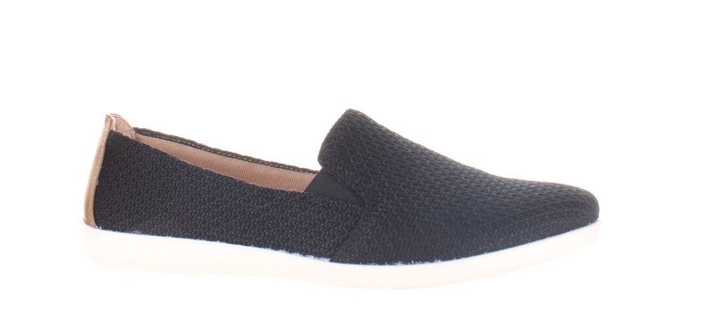 LifeStride Womens Next Level Black Casual Flats Size 7 (Wide) (7828079)