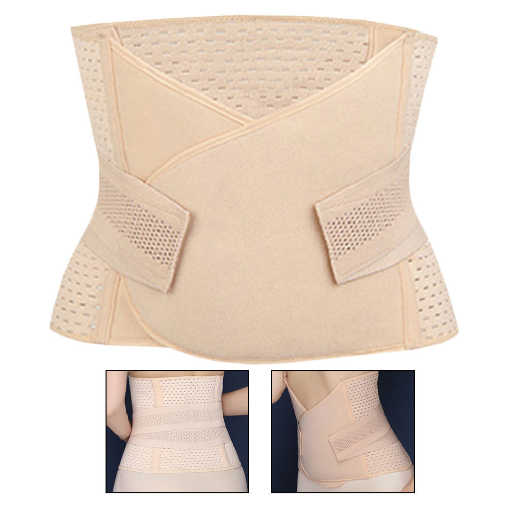 Postpartum Belly Band Waist Trainer for Moms Skin Tone