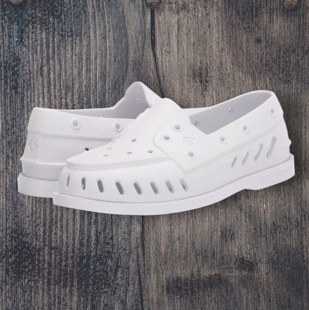 Sperry Authentic Original Float WHITE Men's 9/Women's 11