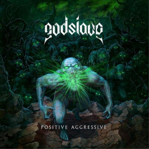 Godslave Positive Aggressive CD Album in Digipak Case